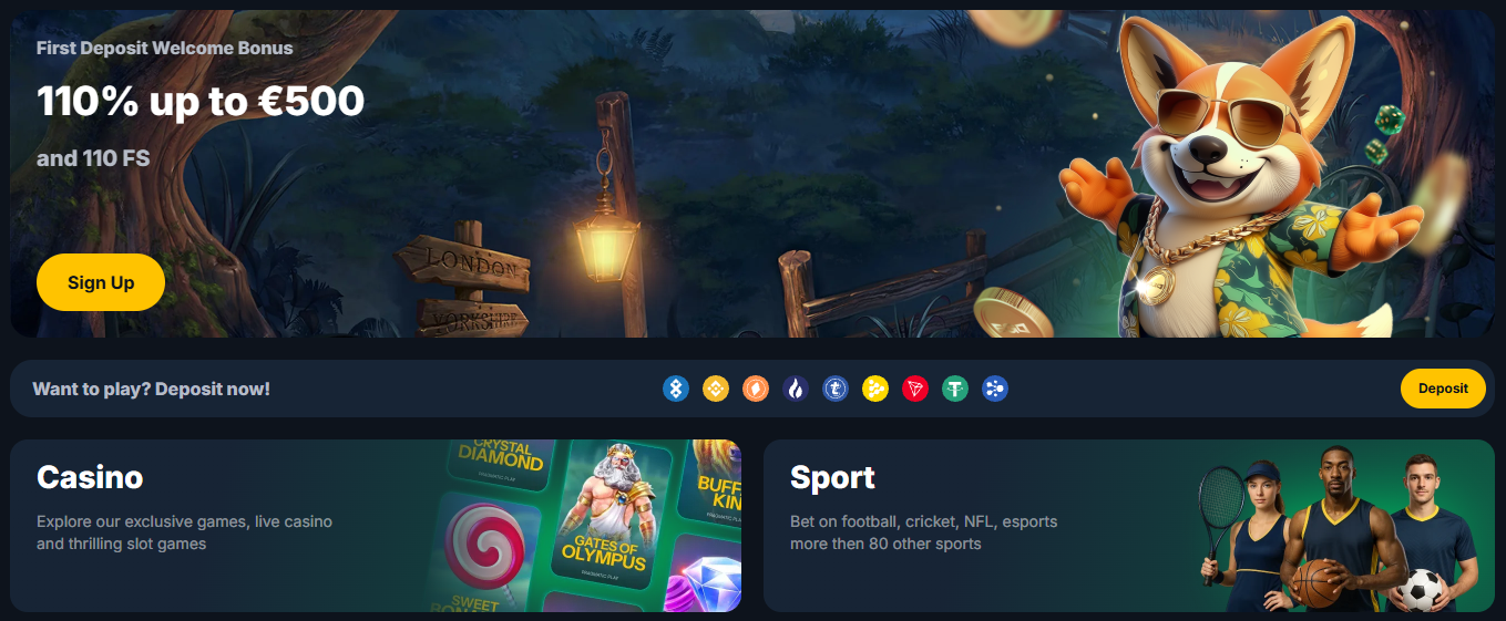8. EgoGames – captură de ecran și ofertă